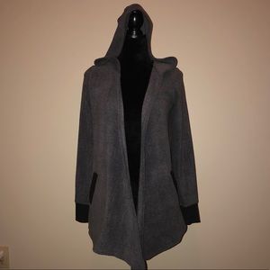DKNY Cozy Open Front Hoodie Cardigan - NWT